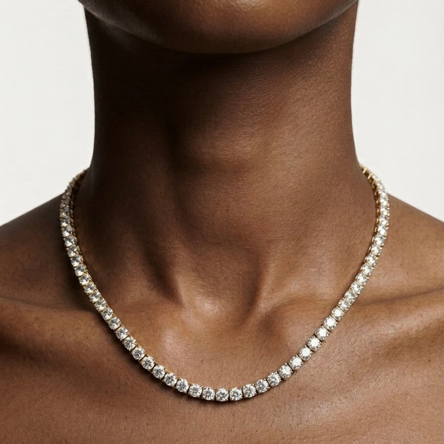 Monroe Tennis Necklace