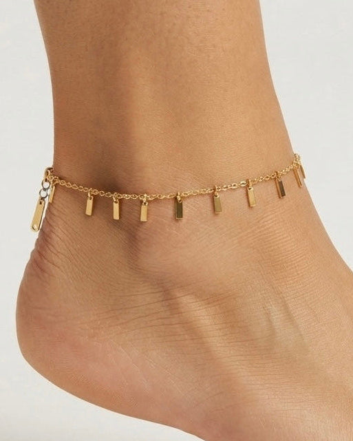 Sunbeam Fringe Anklet