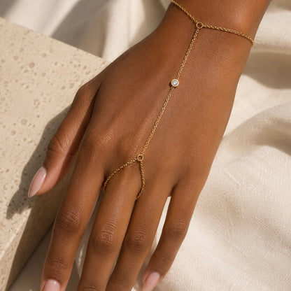 Celeste Hand Chain Bracelet