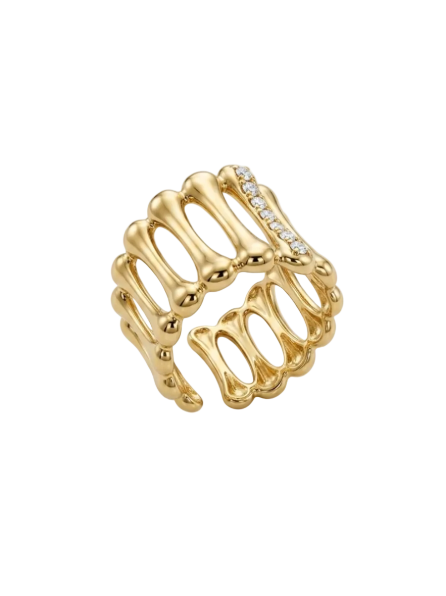 Multiband Statement Ring