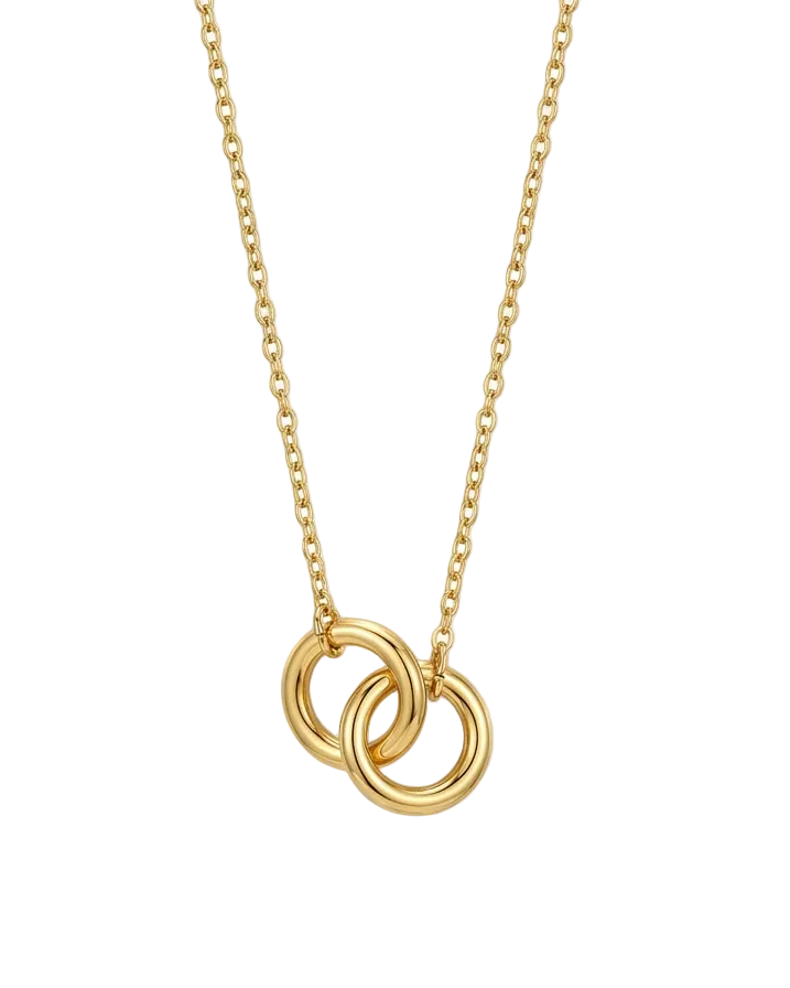 Interlocking Circles Necklace