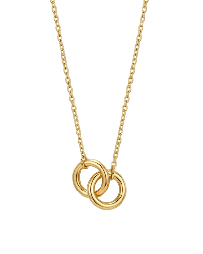 Interlocking Circles Necklace
