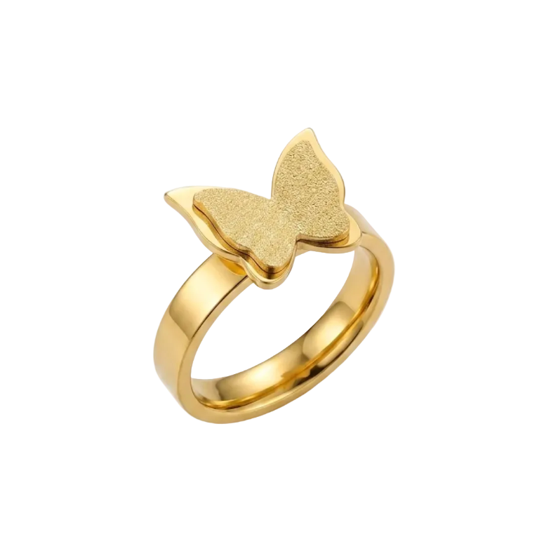 Mariposa Gold Butterfly Ring