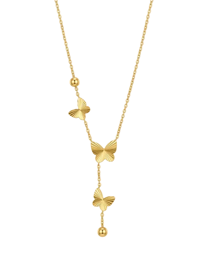 Butterfly Y Necklace