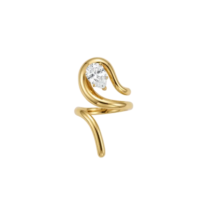 Wrap Solitaire Ring