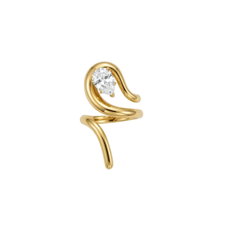 Wrap Solitaire Ring