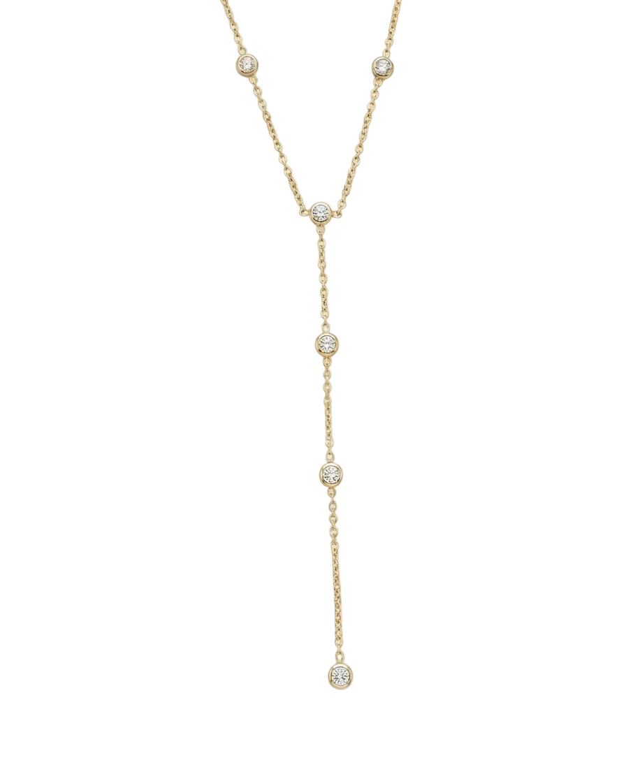 Crystal Drop Necklace