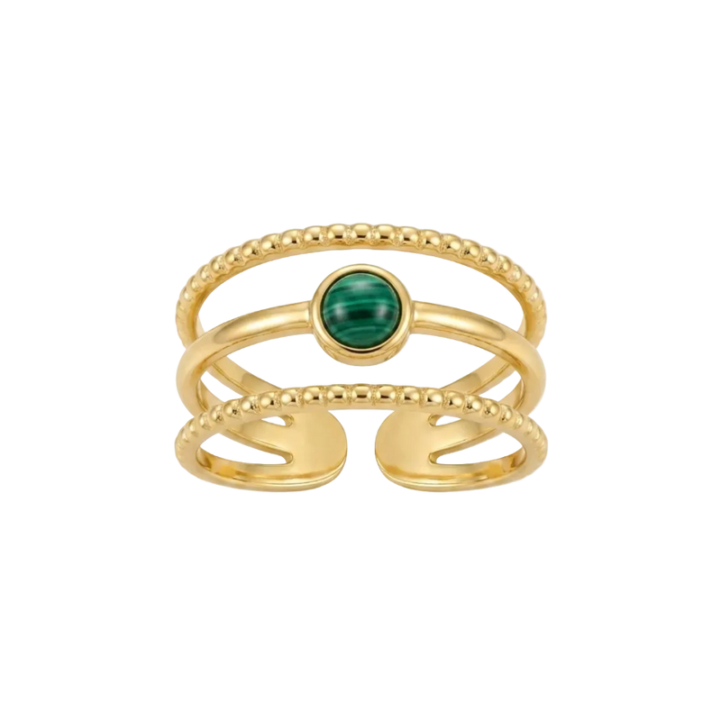 Green Gemstone Ring