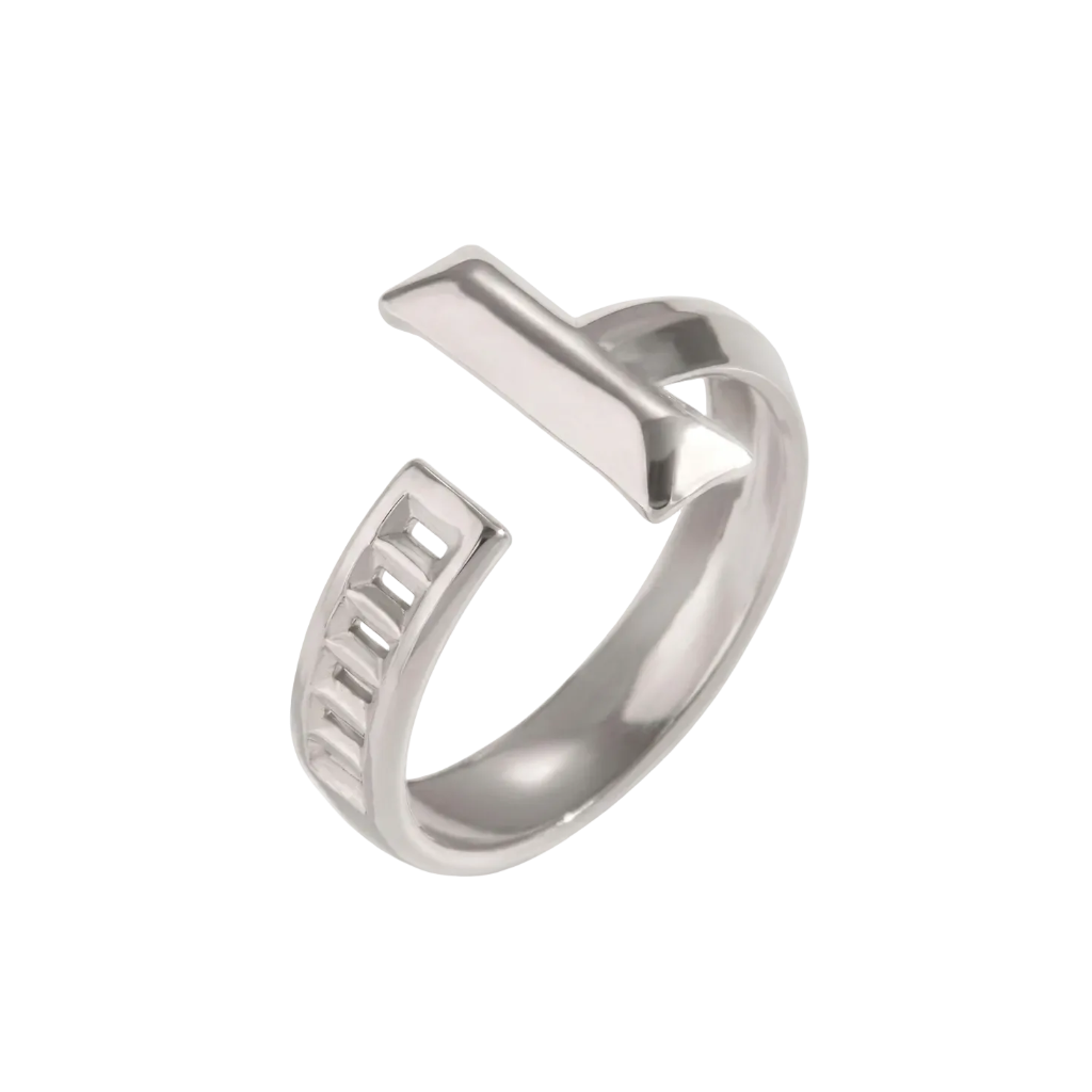 Minimalist T Bar Ring