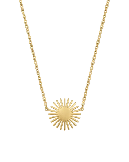 Gold Sun Necklace