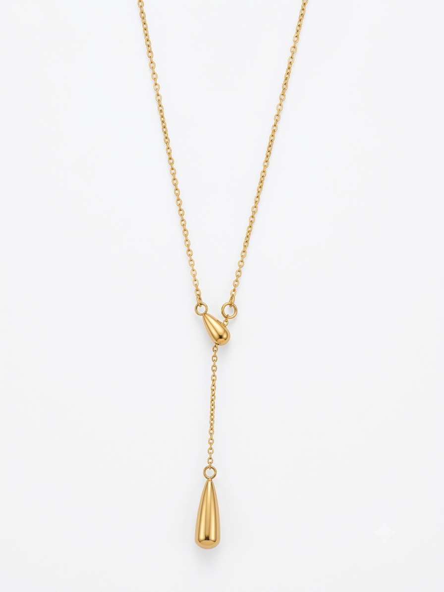 Aveline Drop Pendant Necklace
