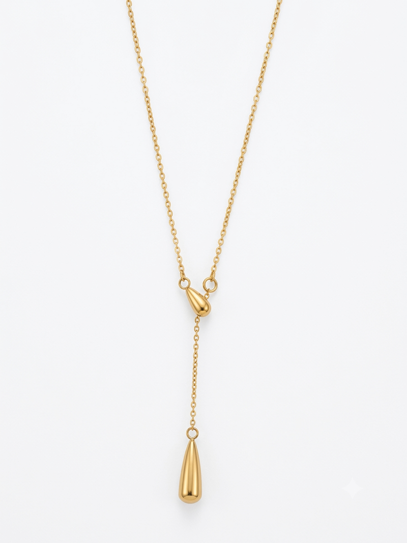 Aveline Drop Pendant Necklace