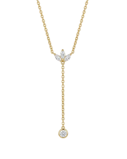Marquise Drop Necklace