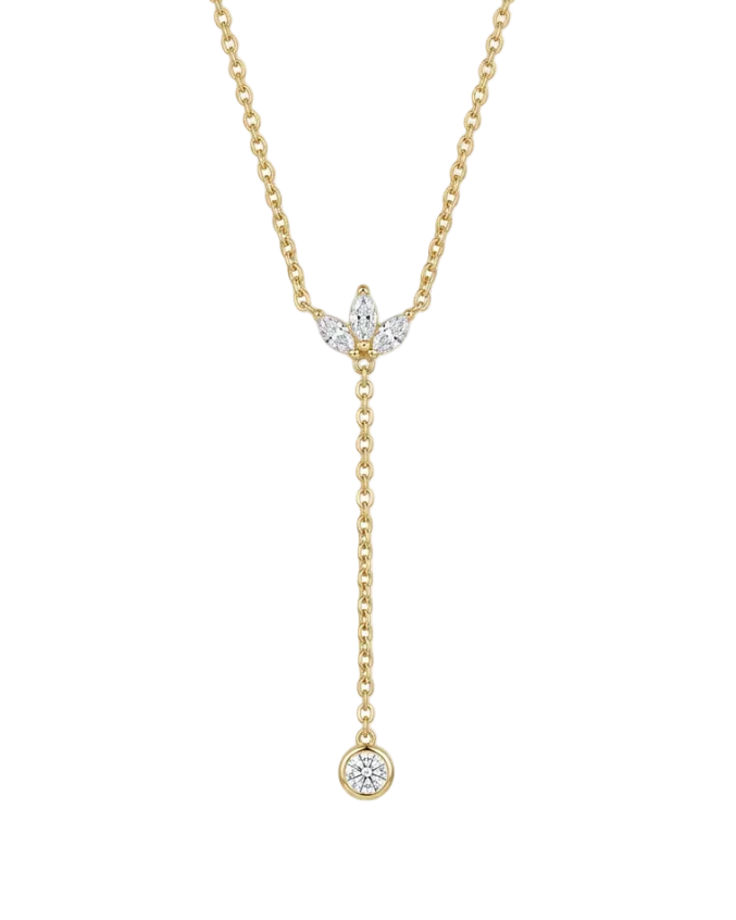 Marquise Drop Necklace