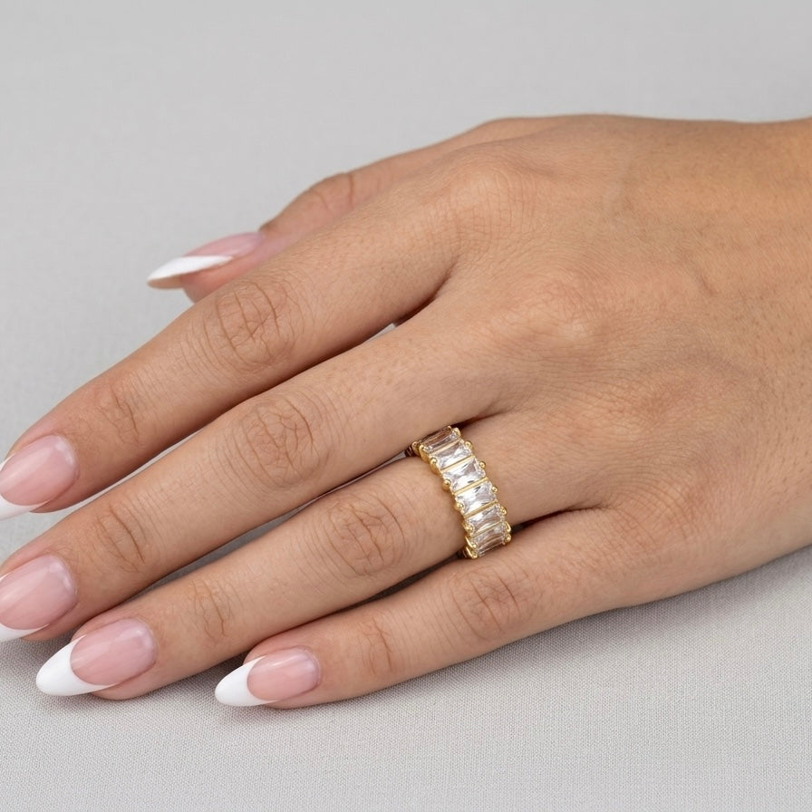 Verona Baguette Eternity Ring