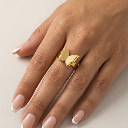 Mariposa Gold Butterfly Ring