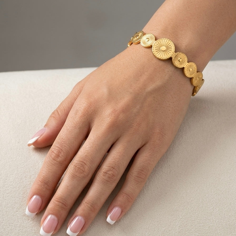 Soleil Cuff Bracelet