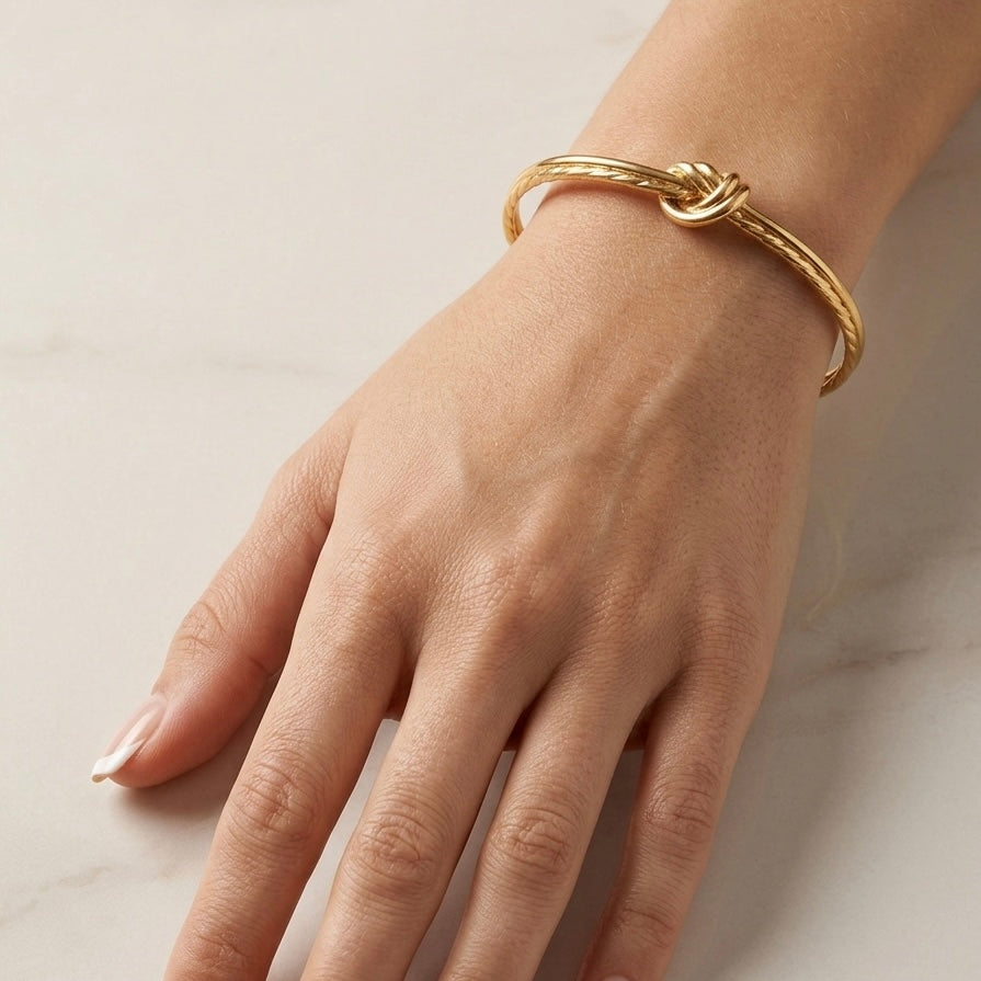 Eternal Knot Cuff