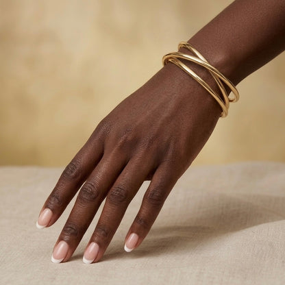 Intertwined Cuff Bracelet