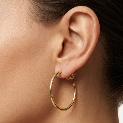Luna Hoop Earrings 30mm