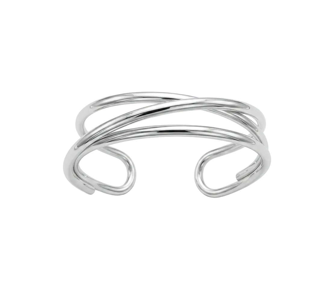 Intertwined Cuff Bracelet