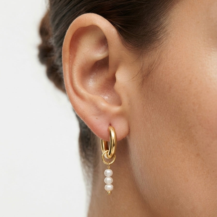Bianca Pearl Drop Earrings