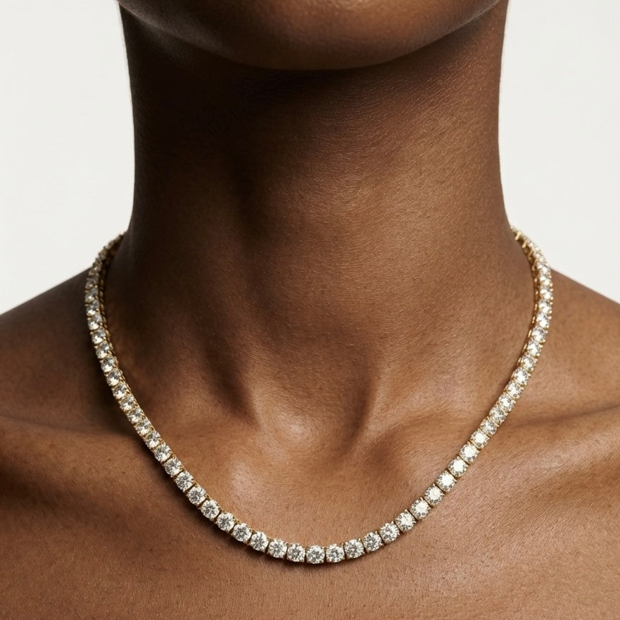 Monroe Tennis Necklace
