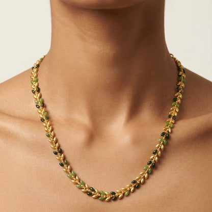 Olive Leaf Necklace