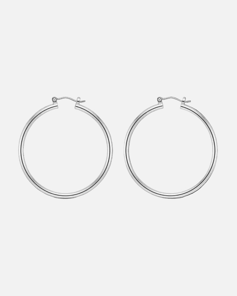 Classic Hoop Earrings 40mm