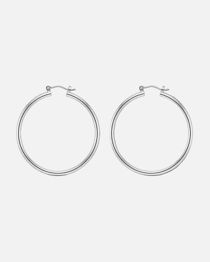 Classic Hoop Earrings 40mm