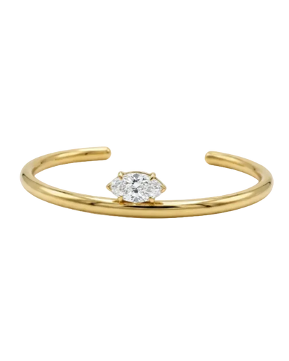 Marquise Solitaire Cuff