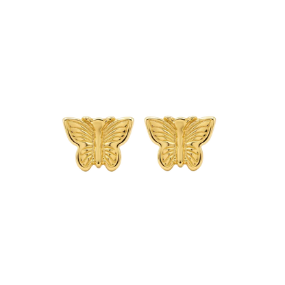 Monarch Butterfly Stud Earrings