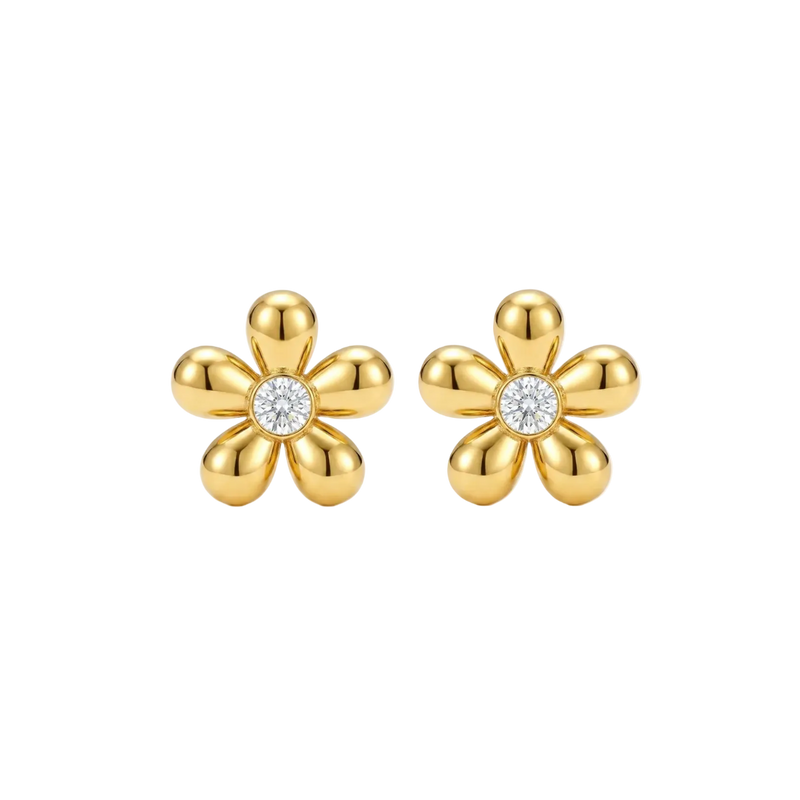 Daisy Spark Stud Earrings