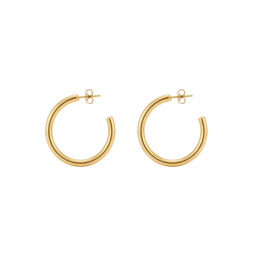 Milano Classic Hoop Earrings