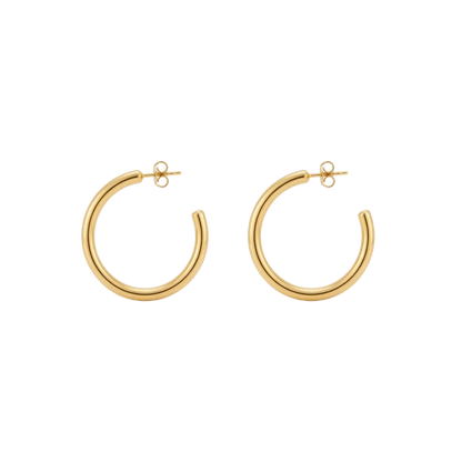 Milano Classic Hoop Earrings