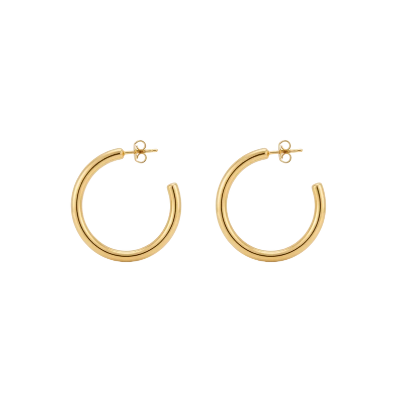 Milano Classic Hoop Earrings