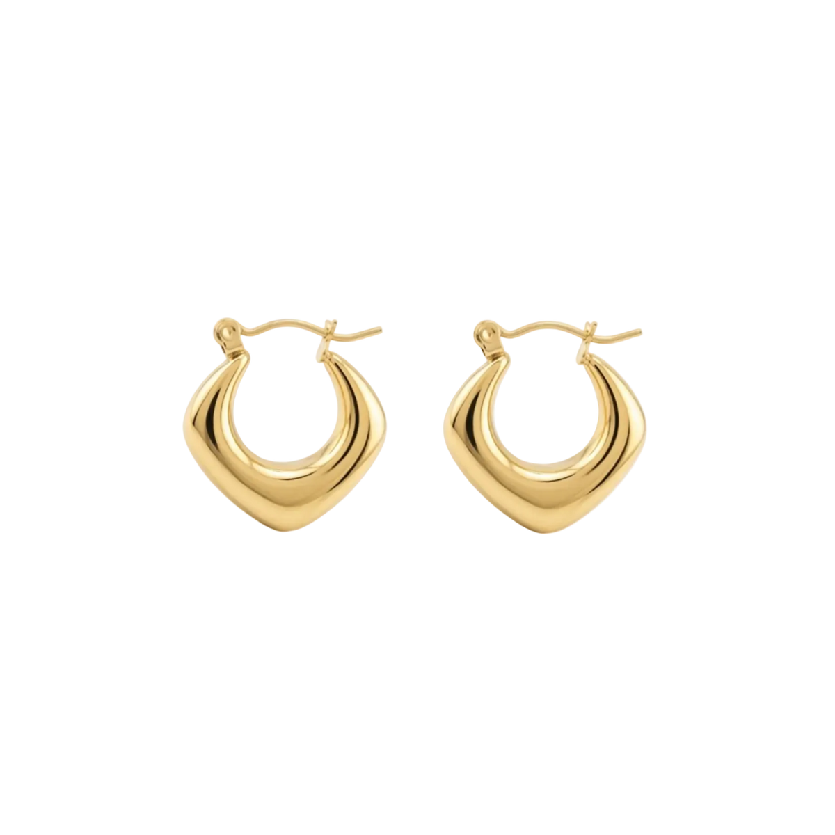 Nova Sculpt Hoop Earrings