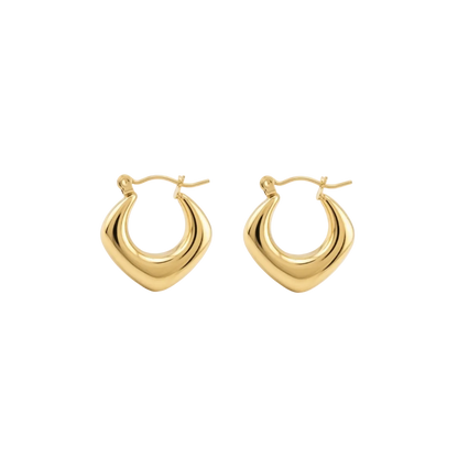 Nova Sculpt Hoop Earrings