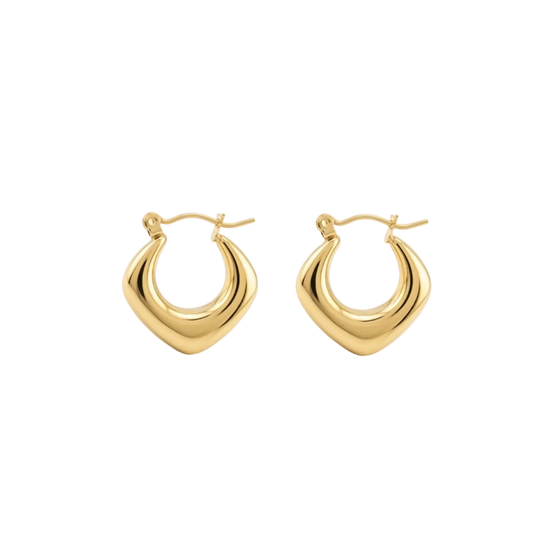 Nova Sculpt Hoop Earrings