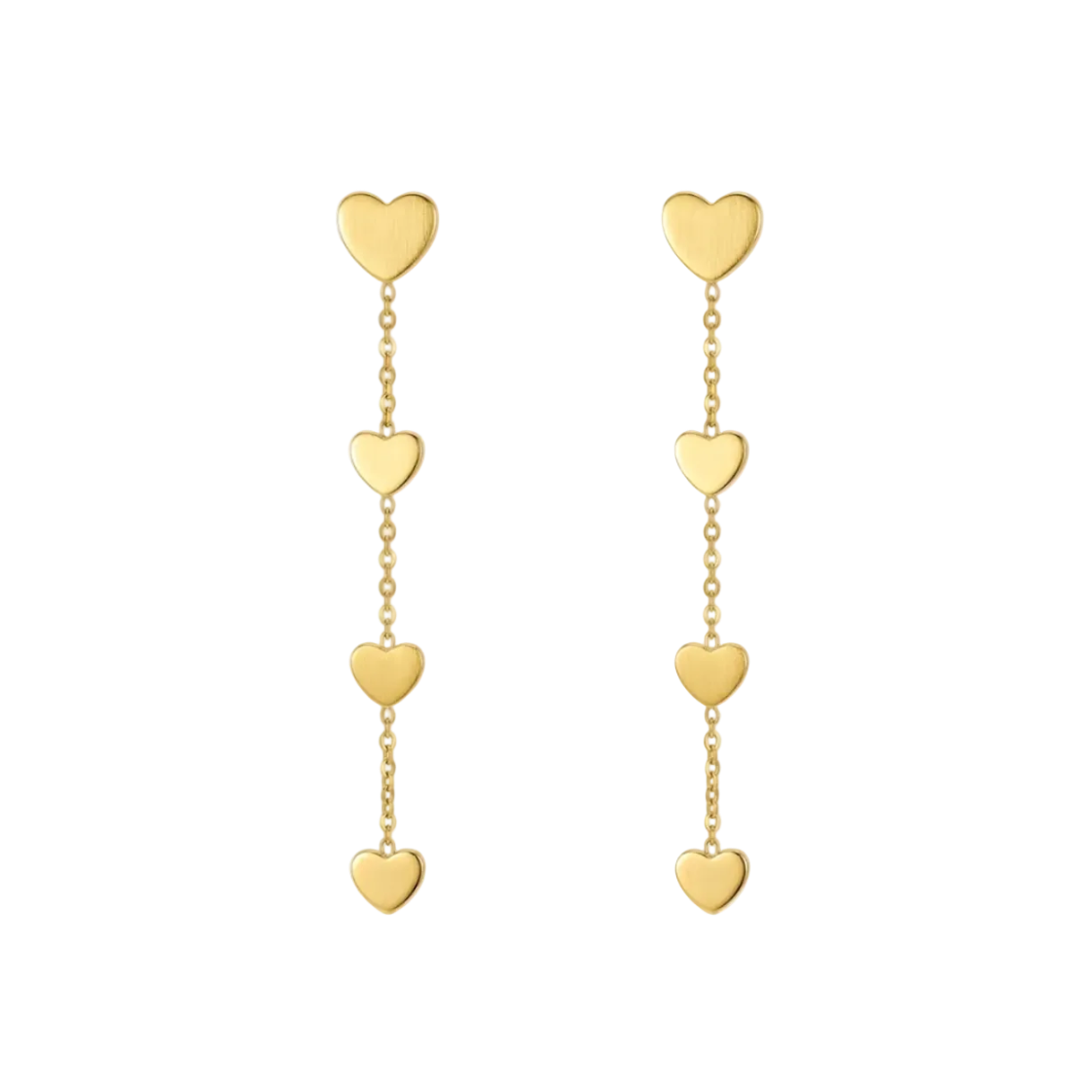 Amour Heart Drop Earrings