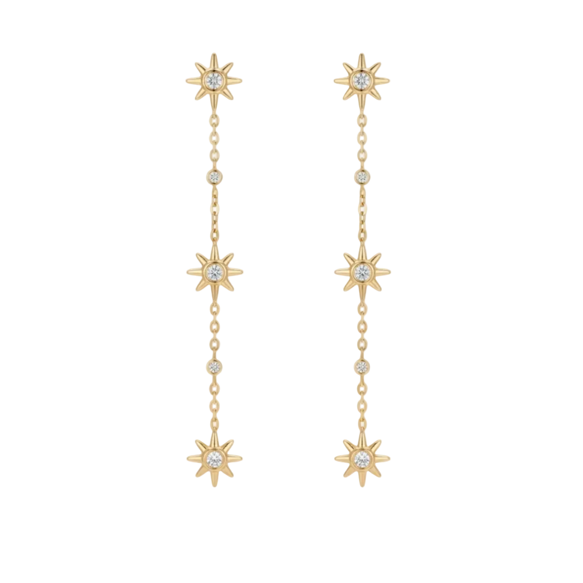 Celestia Starfall Drop Earrings