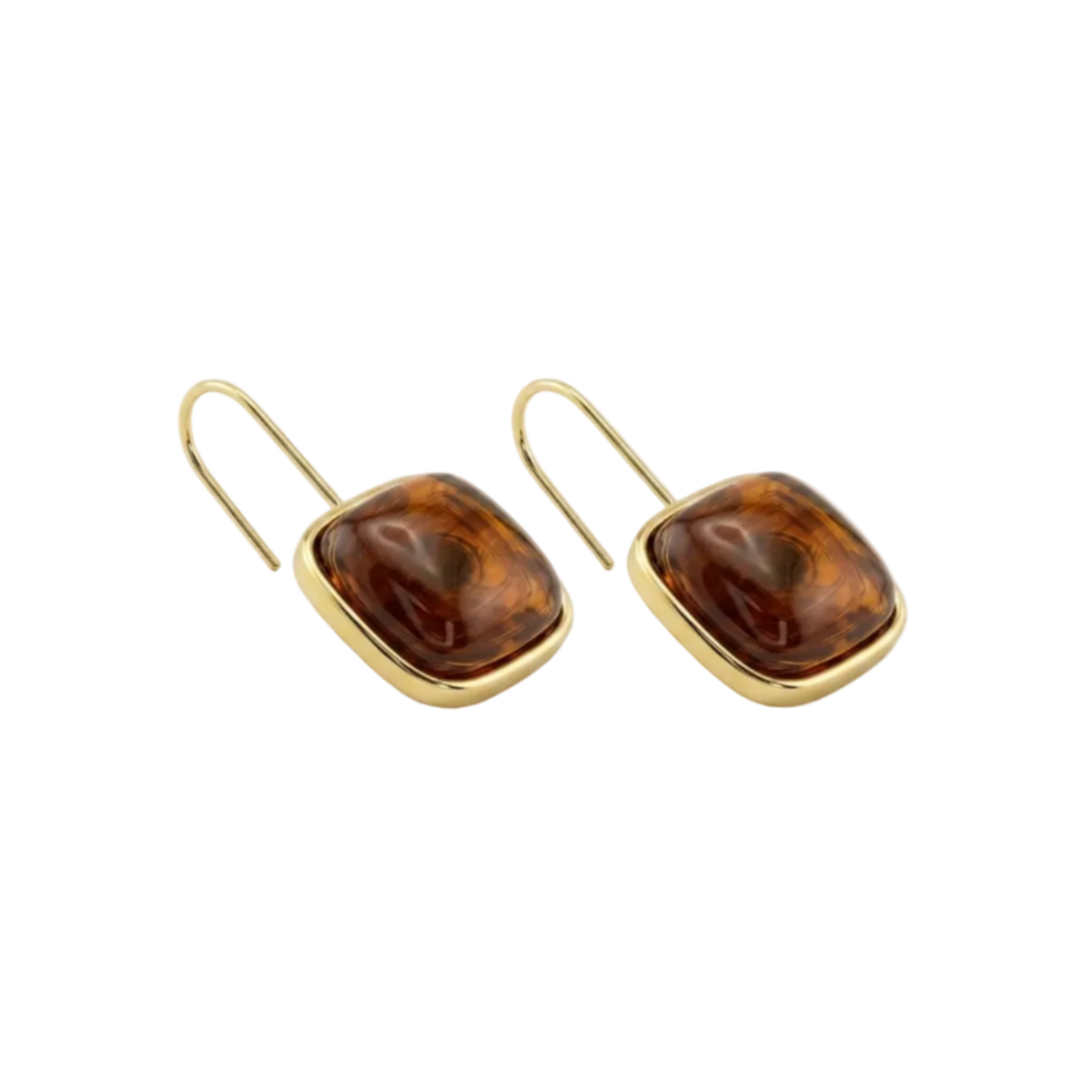 Terra Resin Drop Earrings