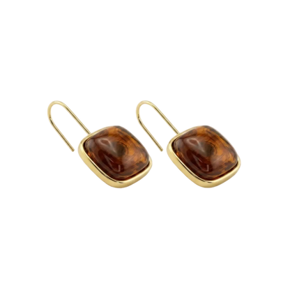 Terra Resin Drop Earrings