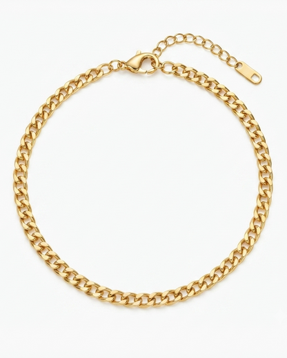 Monaco Cuban Chain Anklet