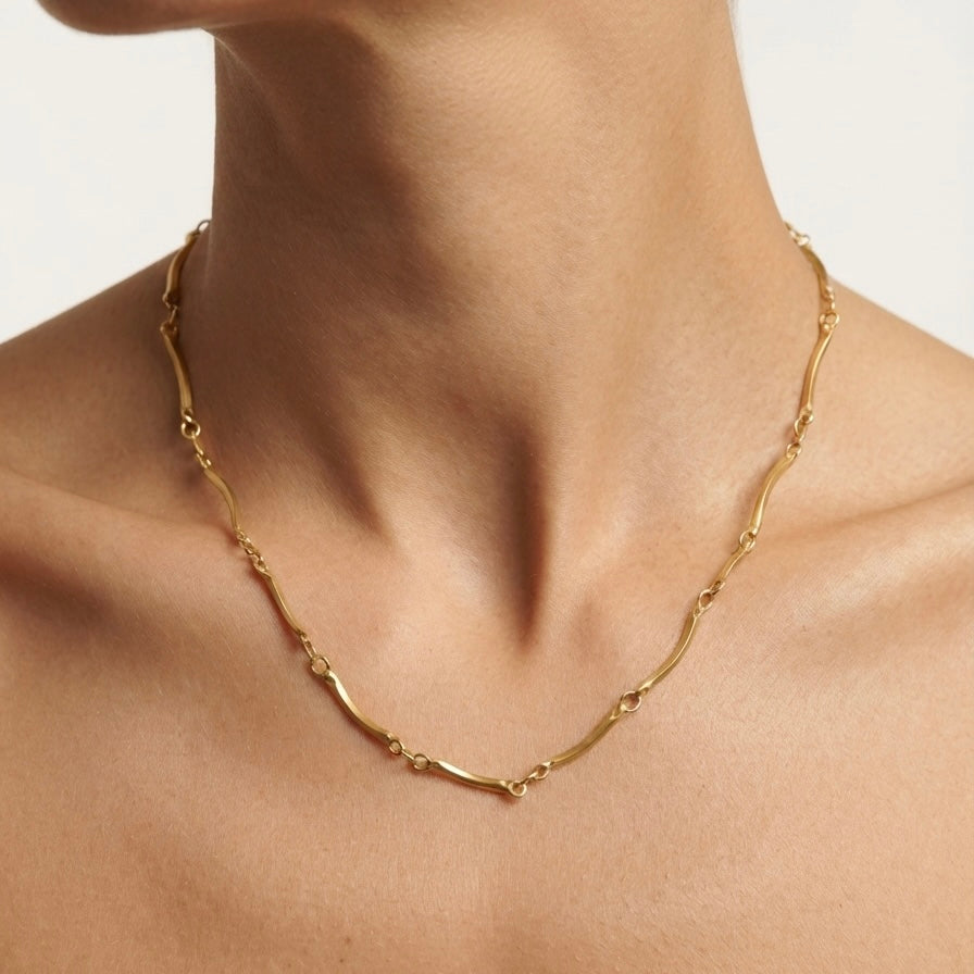 Wave Layering Necklace