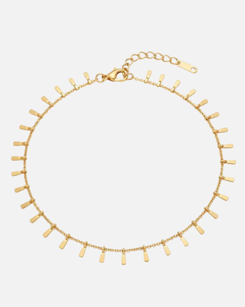 Sunbeam Fringe Anklet