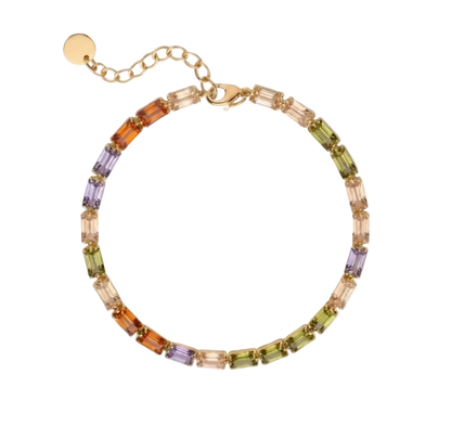 Prism Baguette Gemstone Bracelet