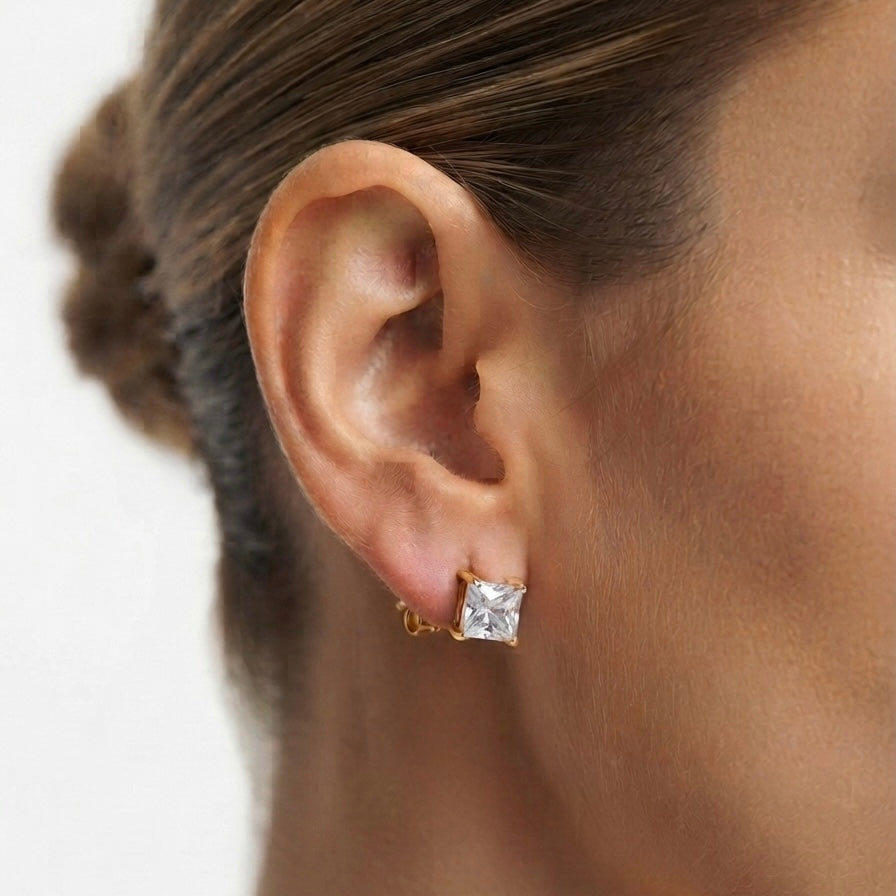 Monarch Princess Stud Earrings