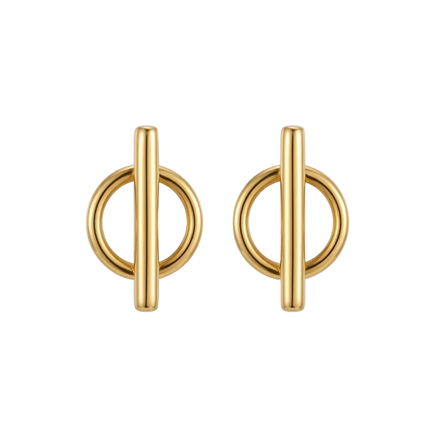 Aria Orbit Stud Earrings
