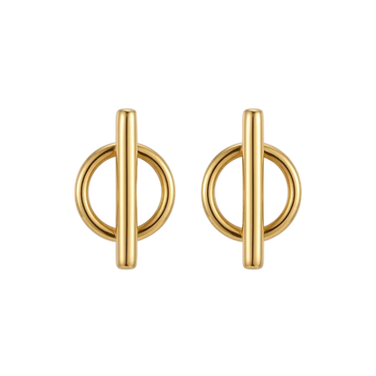 Aria Orbit Stud Earrings